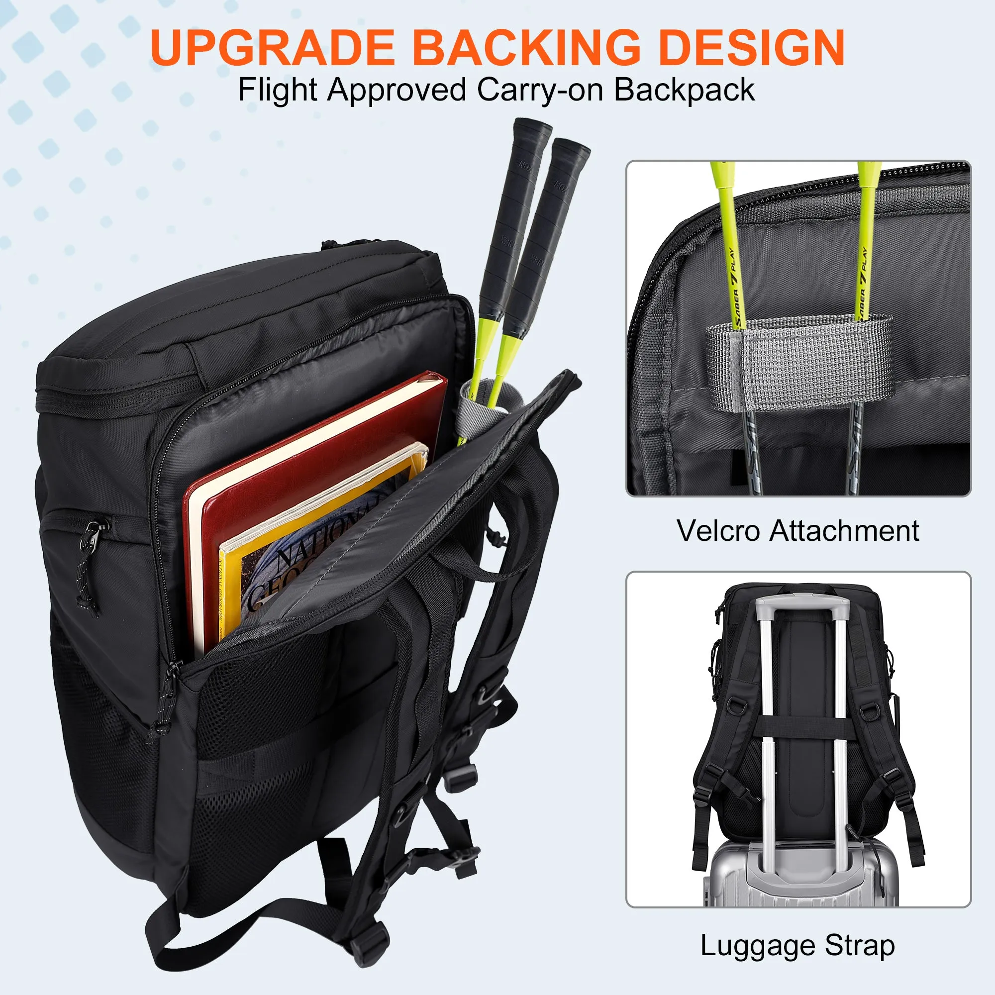 Travel Laptop Backpack for Women and Men