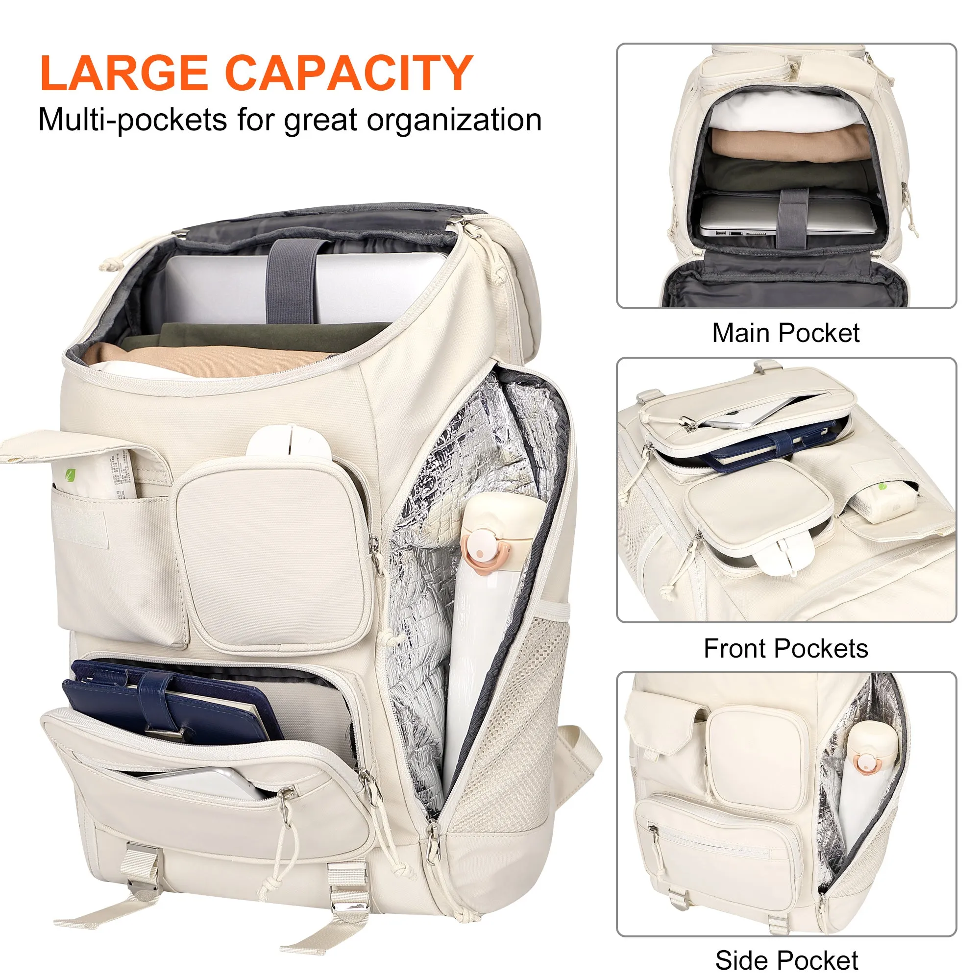 Travel Laptop Backpack for Women and Men