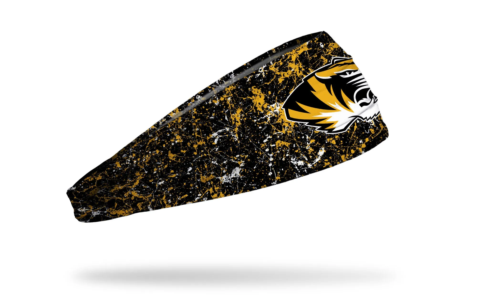 University of Missouri: Splatter Black Headband