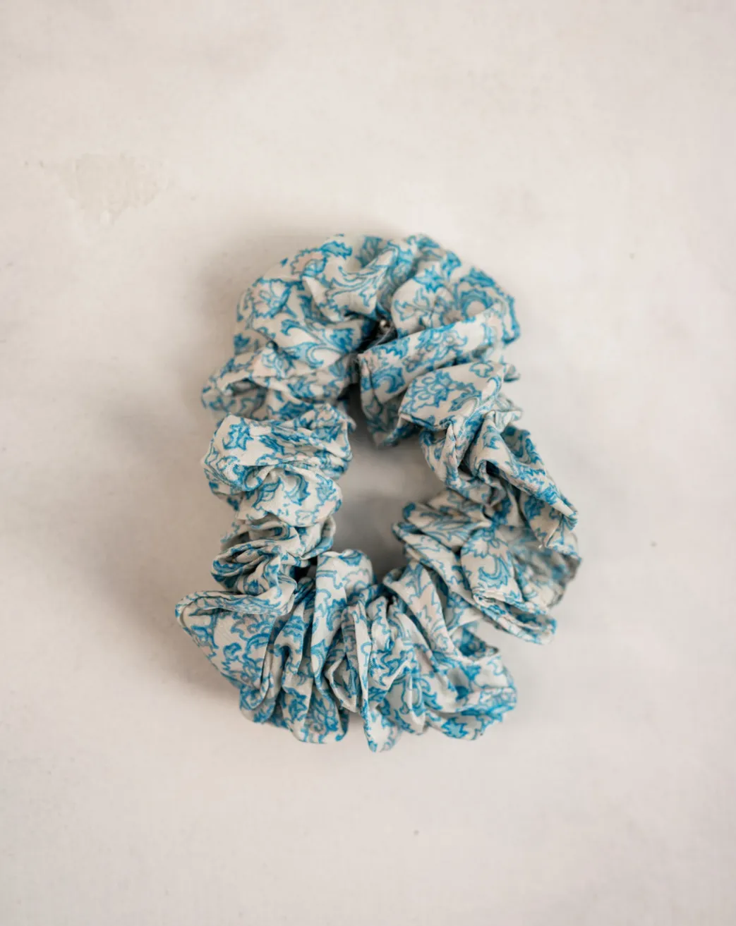 Upcycled Sari Scrunchies