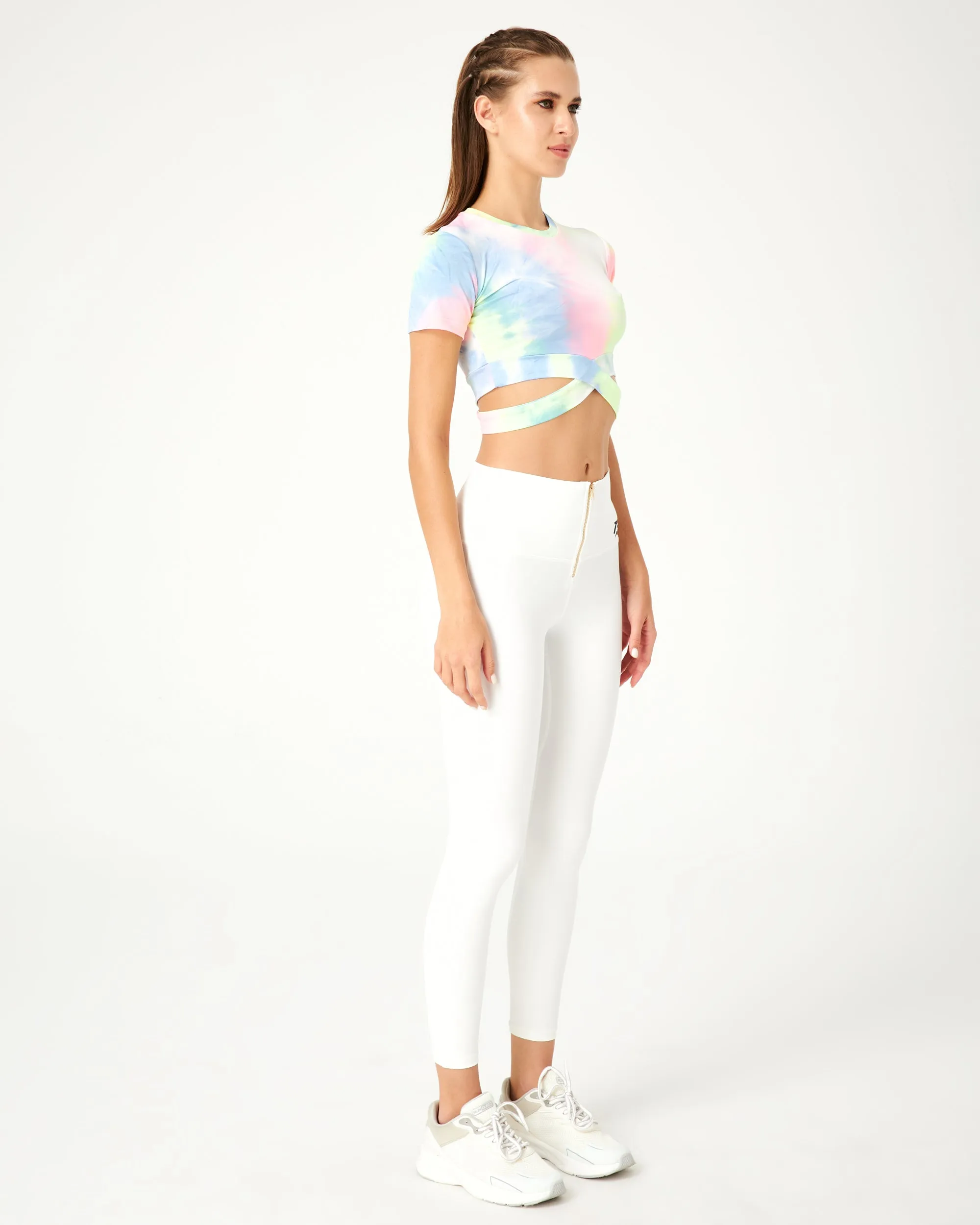 Vibgyor Crop Tee