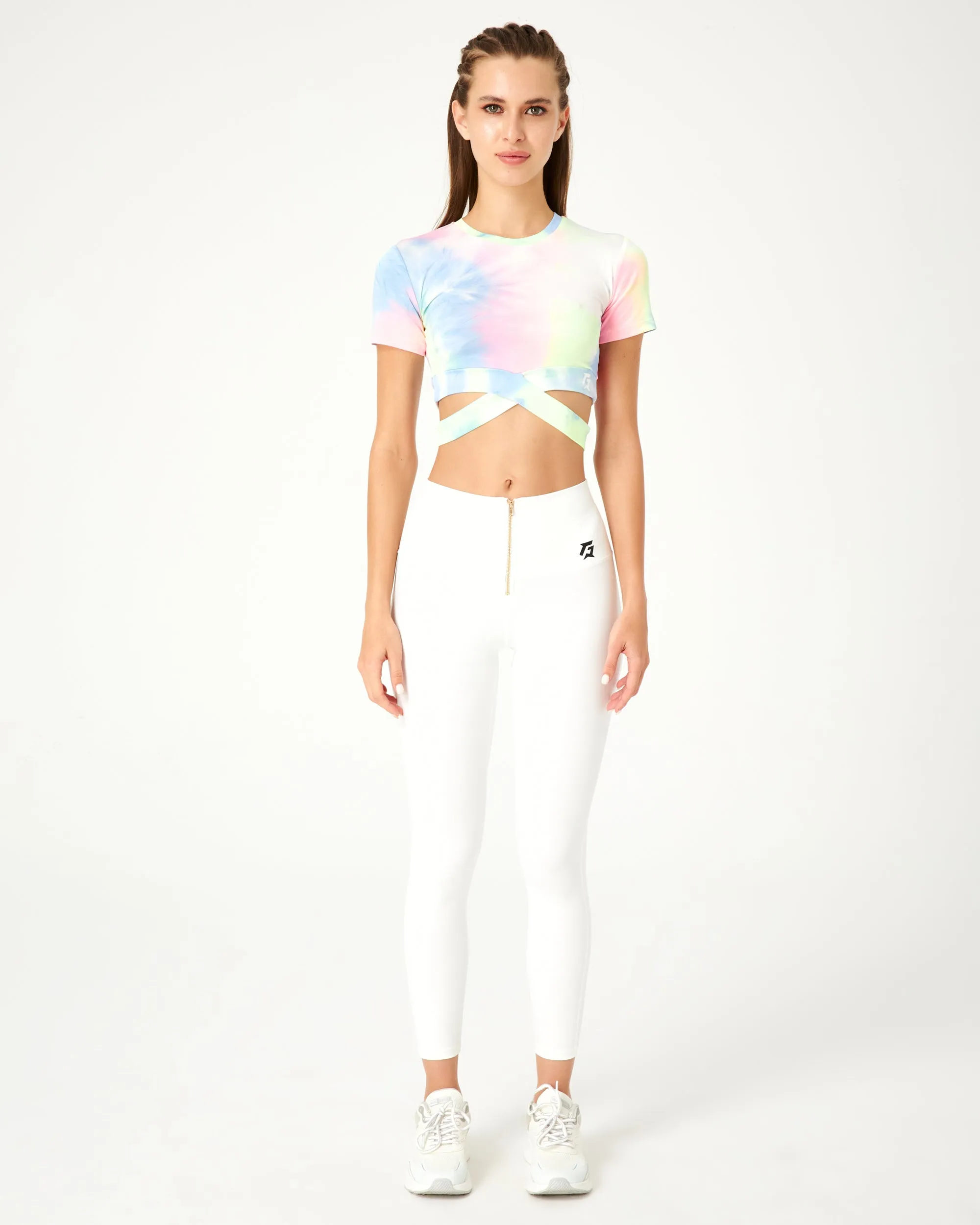 Vibgyor Crop Tee