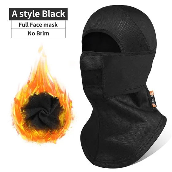 Winter Sport Cycling Cap Bike Full Face Cover Neck Warmer Men Women Scarf Ski Bicycle Motorcycle Fleece Head Cap Hat