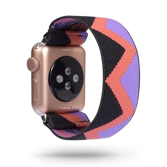 Women Scrunchie Elastic Strap, Apple Watch Band Watchbands