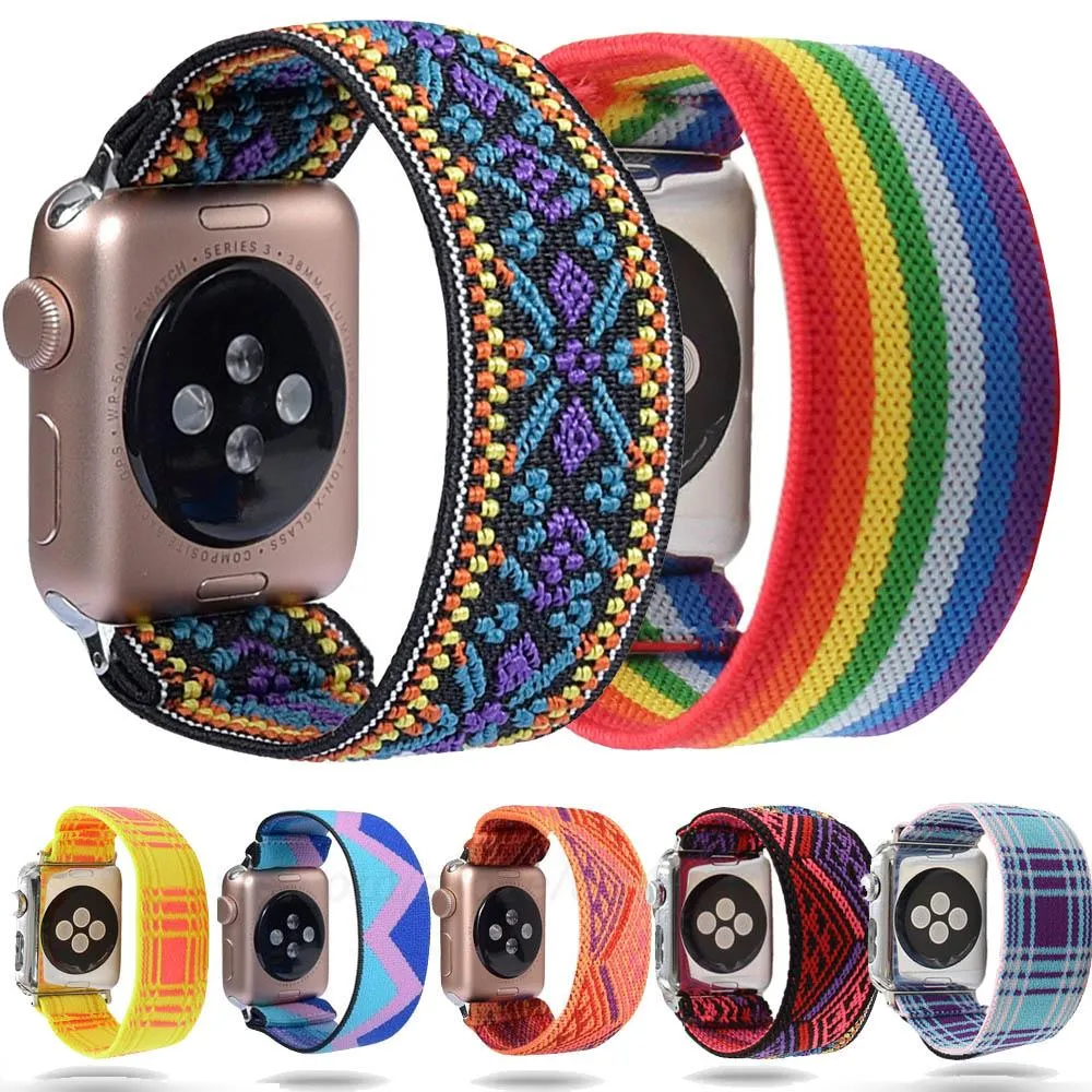 Women Scrunchie Elastic Strap, Apple Watch Band Watchbands