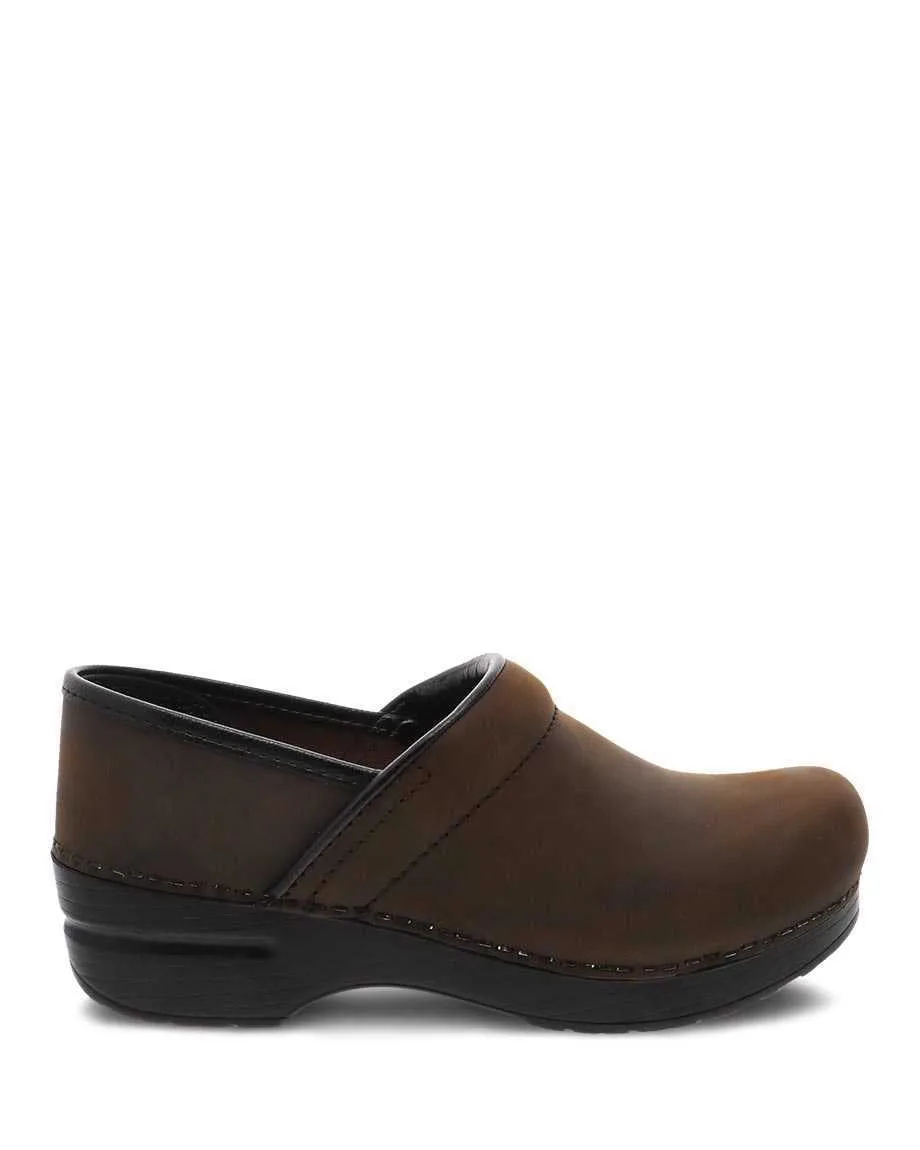 Women's Dansko Professional Color: Antique Brown/Black