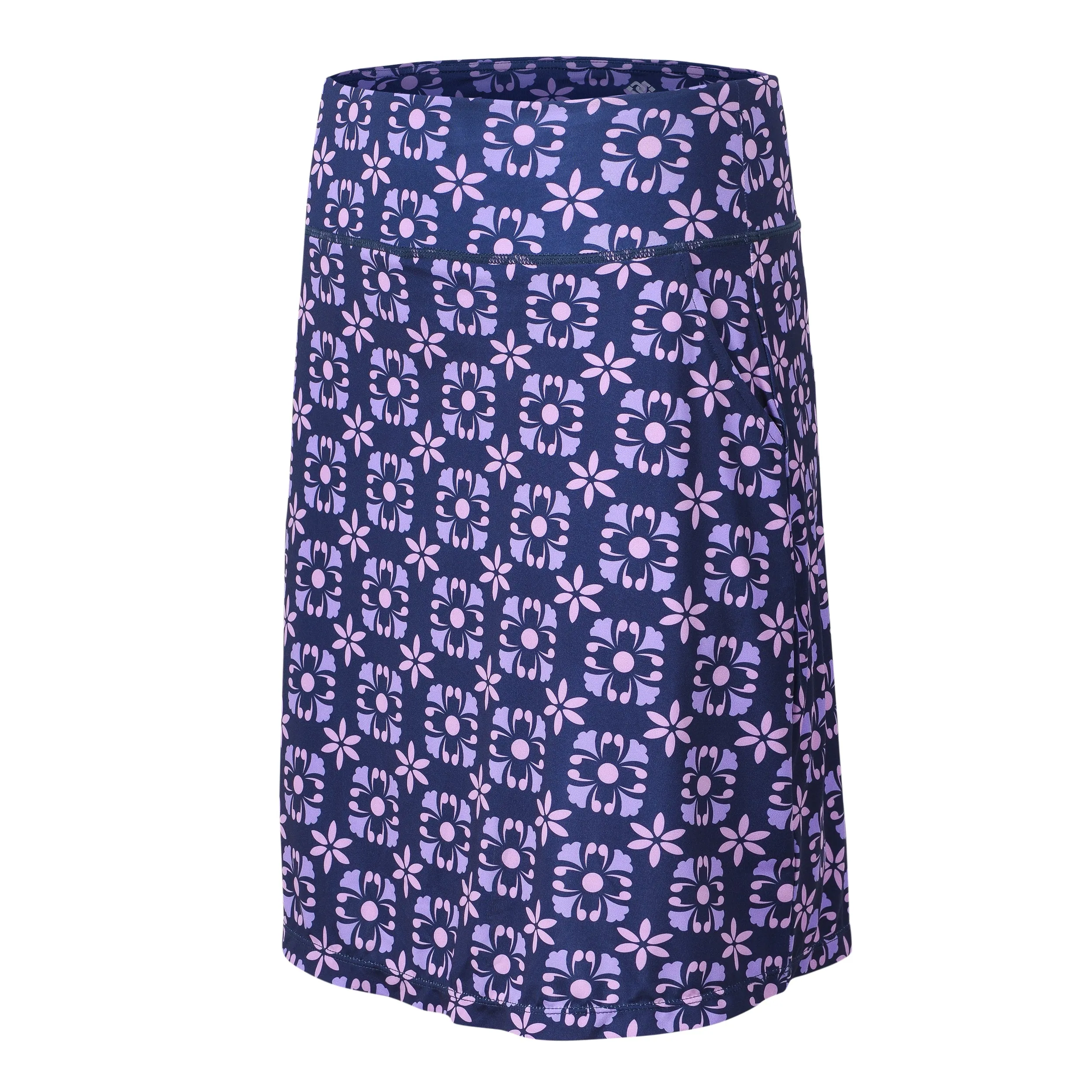 Women's summer outdoor sports pattern golf knit skirt