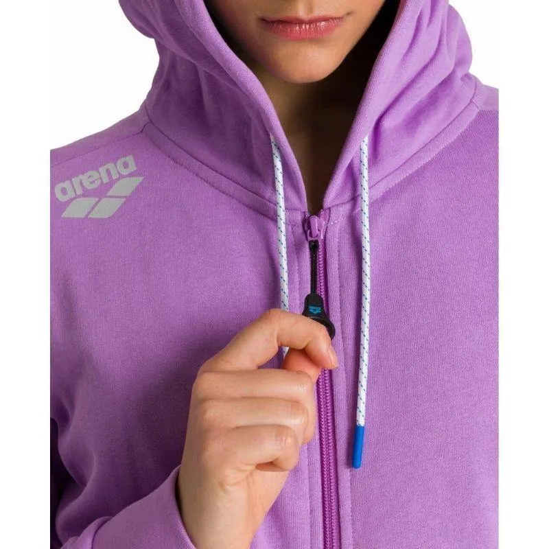 WOMEN'S TE HOODED FULL ZIP JACKET