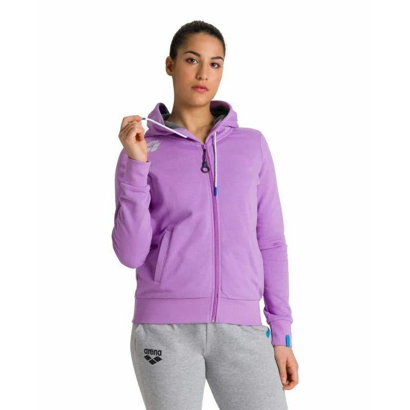 WOMEN'S TE HOODED FULL ZIP JACKET