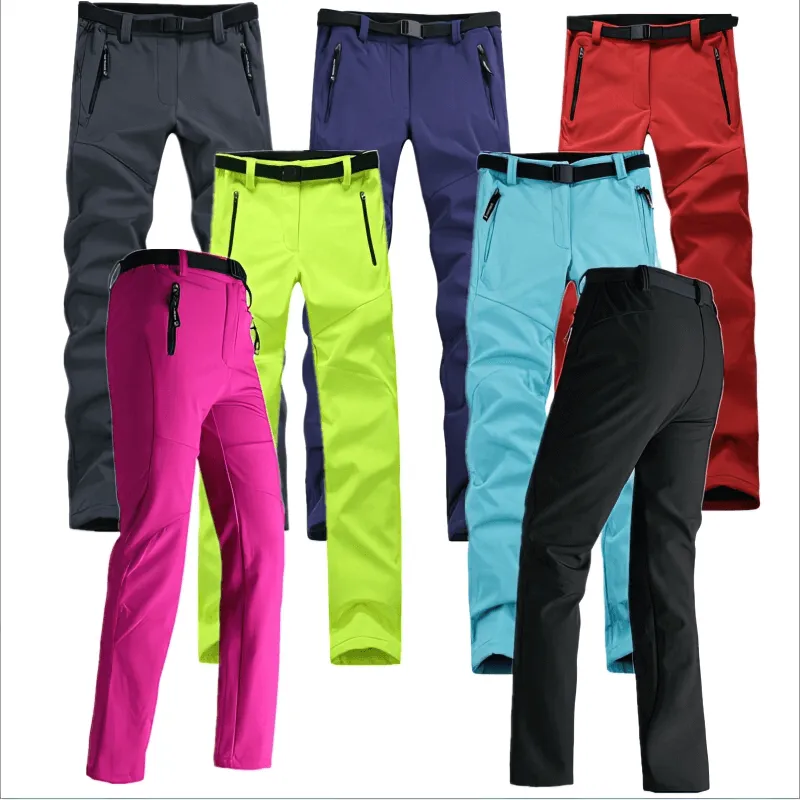 Women's Waterproof Sports Pants / Fleece Hiking Clothes - SF0705