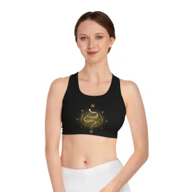 Yoga Spiritual Meditation Women Sports Bra - Harmony 888 Angel Number