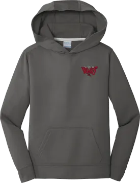 York Devils Youth Performance Fleece Pullover Hooded Sweatshirt